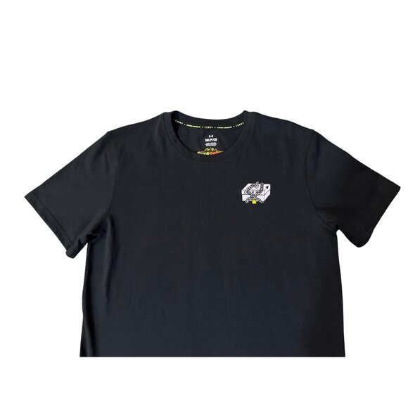 Stephen Curry x Sour Patch Kids Black Graphic Tee Mens S UA 1374215 Used Basketb - Picture 5 of 11